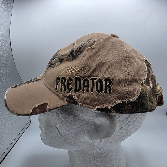 Buckwear Deer Predator Mens Brown Adjustable Hunting Hat Casual Outdoors - Picture 2 of 9